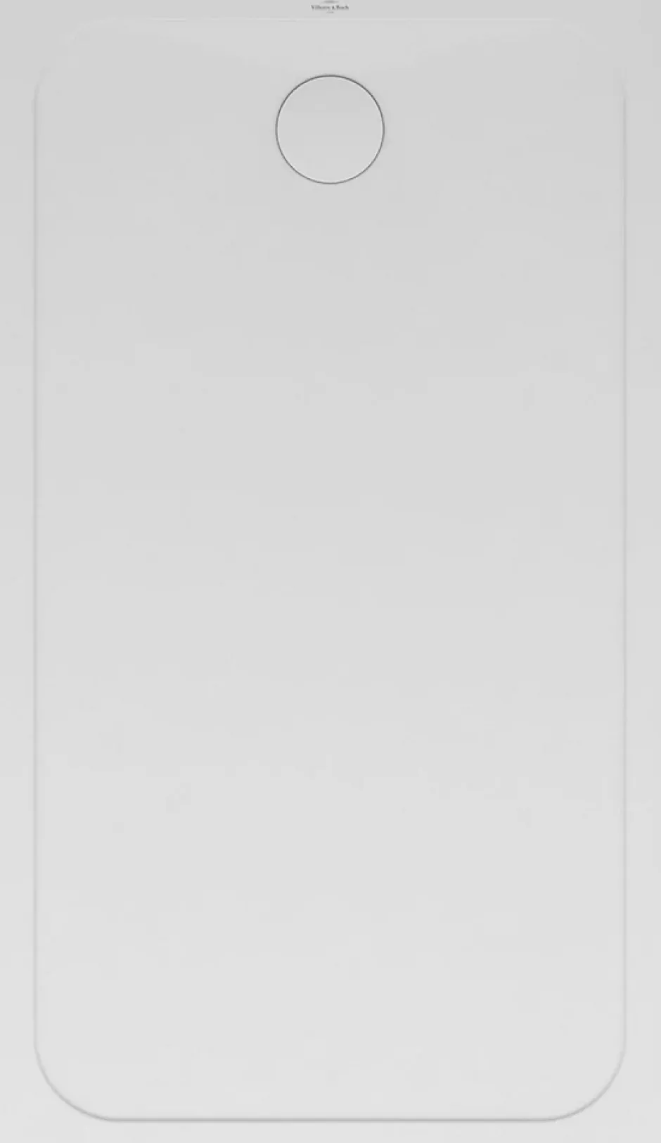 Villeroy & Boch Receveur de douche 80 x 120 cm en céramique, blanc, Slim* Receveur De Douche