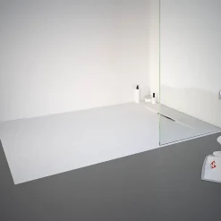 Schulte Receveur de douche 90 x 140 cm, effet pierre blanche,* Receveur De Douche