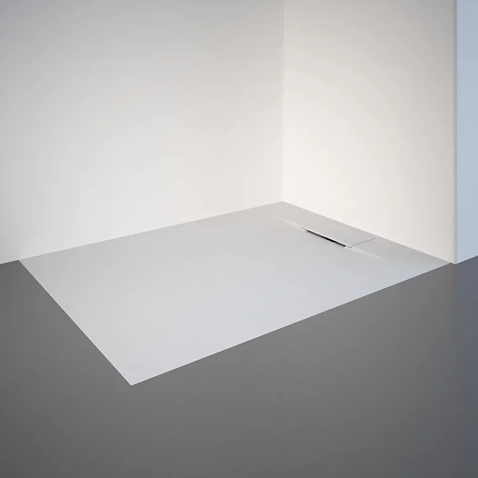 Schulte Receveur de douche 90 x 120 cm, effet pierre blanche,