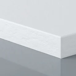 Stano Receveur de douche 70 x 120 cm extra plat blanc en resine minerale SARIN Acier inoxydable