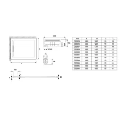 Jacob Delafon Receveur de douche 160 x 90 Flight Pure rectangle blanc* Receveur De Douche