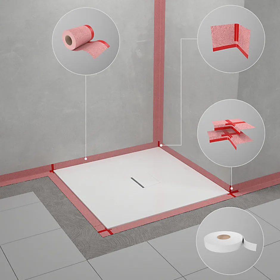 Villeroy & Boch Receveur de douche 90 x 120 x 4 cm, Quaryl, anthracite, Squaro Infinity