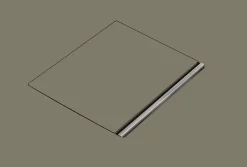 Villeroy & Boch Receveur de douche 90 x 120 x 4 cm, Quaryl, anthracite, Squaro Infinity