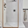 Villeroy & Boch Receveur de douche 90 x 120 x 4 cm, Quaryl Marbre blanc, Squaro Infinity