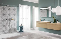 Villeroy & Boch Receveur de douche 90 x 120 x 4 cm, Quaryl Marbre blanc, Squaro Infinity