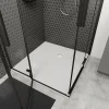 GoodHome Receveur de douche blanc en résine L.90 x l.90 cm, Douro* Receveur De Douche