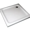 Laneri Receveur de douche carré surbaissé en Abs avec bonde inclus H. 5 cm - 90 x 90