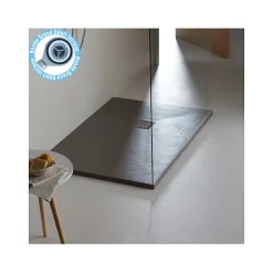 Planète Bain Receveur de douche extra plat 80x120 couleur taupe* Receveur De Douche