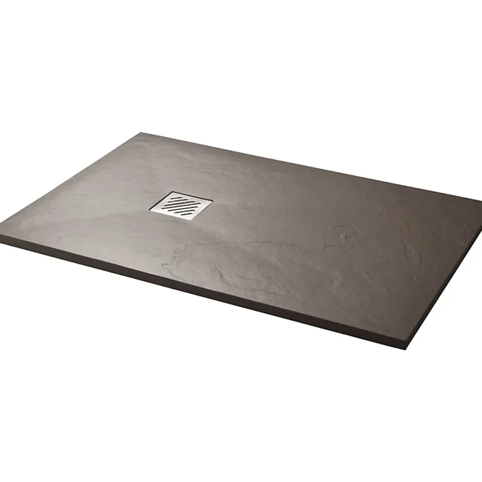 Planète Bain Receveur de douche extra plat 80x120 couleur taupe* Receveur De Douche