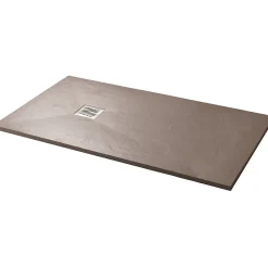 Planète Bain Receveur de douche extra plat à poser 80x140 couleur argile* Receveur De Douche
