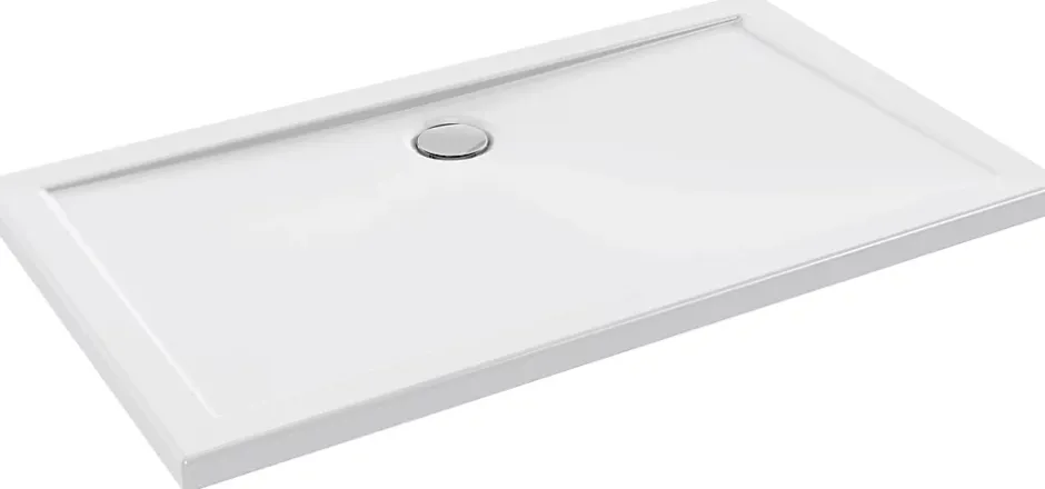 Jacob Delafon Receveur de douche extra-plat 70 x 120 cm blanc Edgar