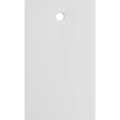 GoodHome Receveur de douche extra-plat l.90 x L.160 cm blanc anti dérapant, Leira
