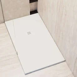 Poalgi Receveur de douche extraplat blanc 100x120 cm Arena -* Receveur De Douche