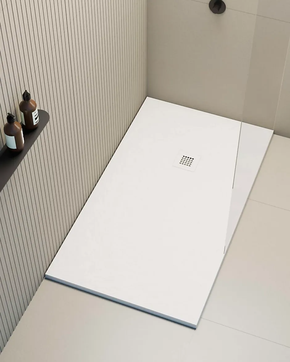 Poalgi Receveur de douche extraplat blanc 70x120 cm Hos's -