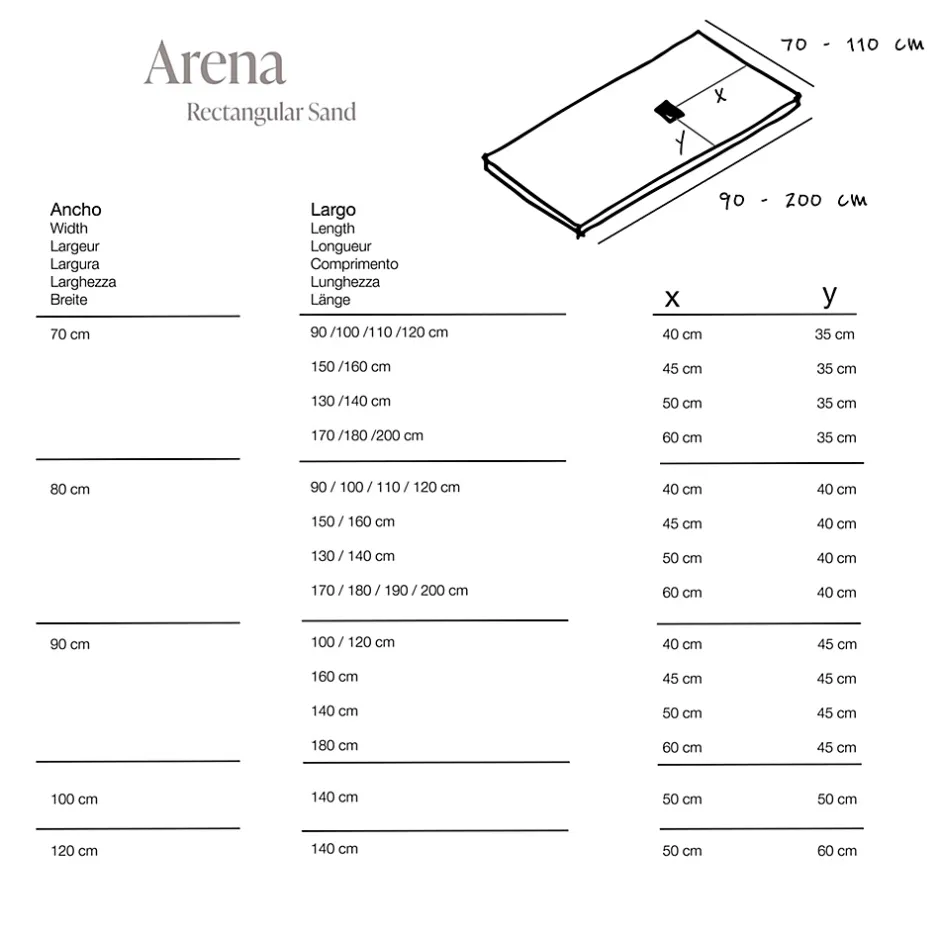 Poalgi Receveur de douche extraplat blanc 90x100 cm Arena -