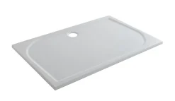 GoodHome Receveur de douche extra-plat l.90 x L.140 cm blanc anti dérapant, Limski* Receveur De Douche