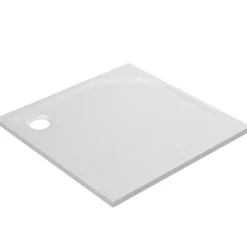 GoodHome Receveur de douche extra-plat l.90 x L.90 cm blanc anti dérapant, Limski* Receveur De Douche