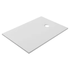 GoodHome Receveur de douche l.80 x L.120 cm blanc antidérapant Leira* Receveur De Douche