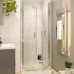 GoodHome Receveur de douche L.80 x l.80 cm blanc en résine, Cavally