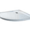 Villeroy & Boch Receveur de douche quart de cercle à poser 90 x 90 cm, extra-plat, céramique, Collection