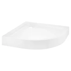 Receveur de douche quart de cercle à poser 90 x 90 cm, Dommel* Receveur De Douche