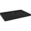 Vidaxl Receveur de douche rectangulaire ABS Noir 70x100 cm