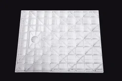 Bernstein Receveur de douche rectangulaire 80x100cm en SMC - 3,7cm de hauteur - sans système d'évacutation* Receveur De Douche