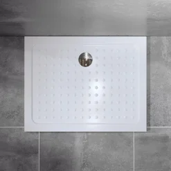 Saniverre Receveur de douche SANA + bonde 90 x 120 cm blanc -