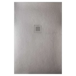 Sanycces Receveur de douche STRATO extra plat, Gris - 110 x 80 cm - Résistant et Facile à installer - Salle de bain - Douche* Receveur De Douche