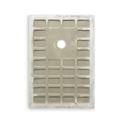 Kiamami Valentina Receveur De Douche 90X70 En Résine Blanche, Avec Douchette En Acier Assortie Muse* Receveur De Douche