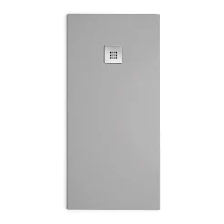 Stano Receveur de douche 90x170cm extra plat MADISON en resine surface ardoisee beton