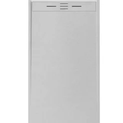 Essebagno Receveur Résine 120 x 80 Façon Ardoise Blanc