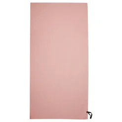 Regatta - Serviette de plage motif/style rayé Rose p'le / Blanc (Taille unique)