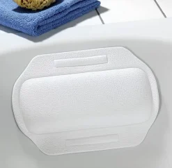 Repose-tête pour baignoire Wenko Florida blanc* Accessoire De Baignoire