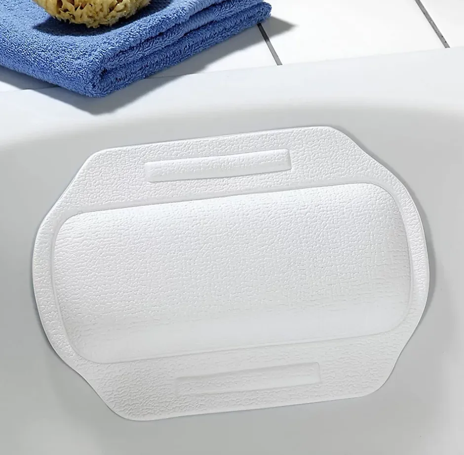 Repose-tête pour baignoire Wenko Florida blanc* Accessoire De Baignoire