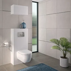 Geberit Réhausse 5 cm habillage blanc Lineo* Wc Suspendu