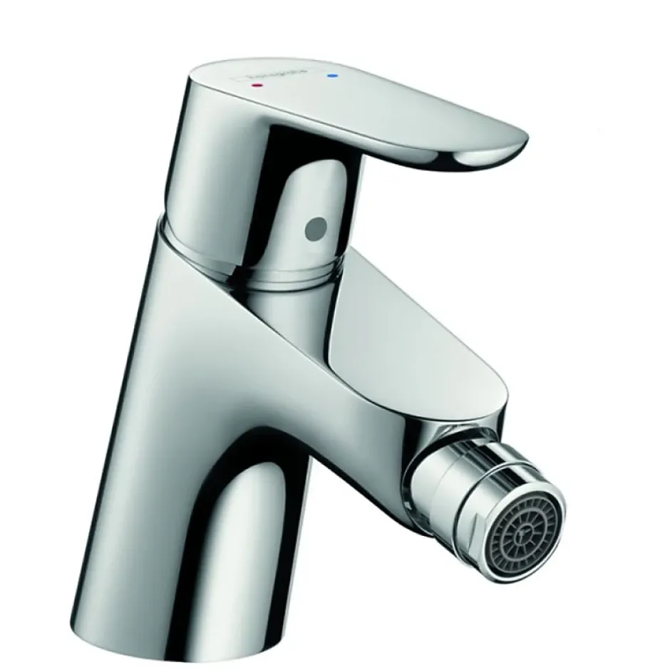 Hansgrohe Robinet bidet Focus Chromé avec tirette et vidage* Robinet De Bidet