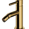 Omnires Robinet Bidet Mitigeur Lavabo Or Monocommand
