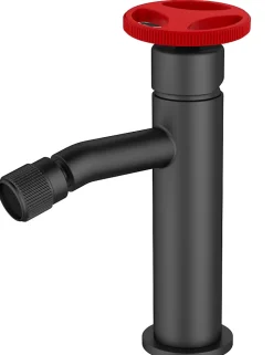 Sea-Horse Robinet Bidet Noir Loftea Noir + Rouge* Robinet De Bidet