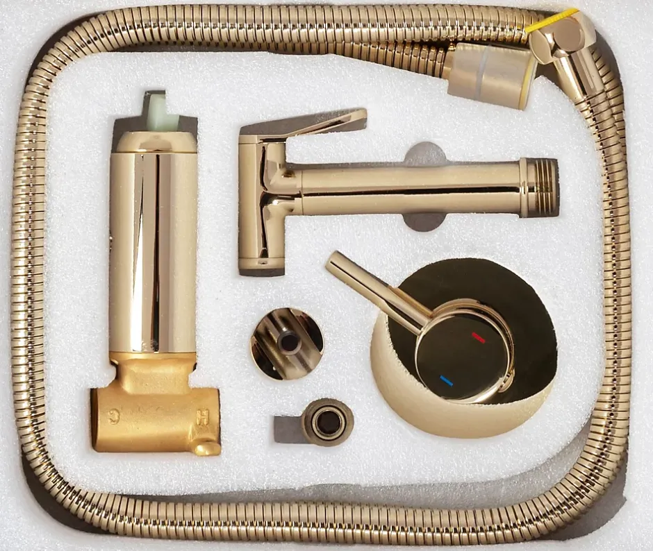 Rea Robinet de bidet encastré Lungo loop gold* Robinet De Bidet