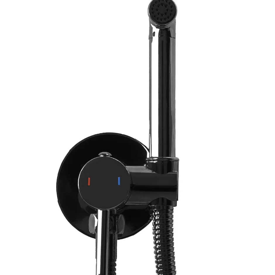 Rea Robinet de bidet encastré Lungo loop black metallic* Robinet De Bidet