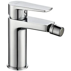 Kibath Robinet de bidet monocommande FUS avec finition chromée brillante en laiton* Robinet De Bidet