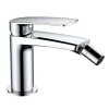 Kibath Robinet de bidet monocommande UGO avec finition chromée brillante en laiton