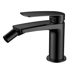 Kibath Robinet de bidet monocommande DAK avec finition noir mat en laiton