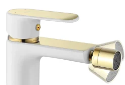 Rea Robinet De Bidet My1805-9Wg Bloom White/Gold