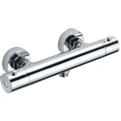 Kibath Robinet de douche avec leviers thermostatiques en laiton, PAR, finition chrome poli, en laiton* Robinet De Douche