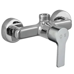 Kibath Robinet de douche monocommande PIN avec finition chromée brillante en laiton* Colonne De Douche Mécanique
