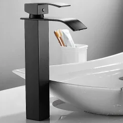Rea Robinet De Lavabo Calani Lotus High Black
