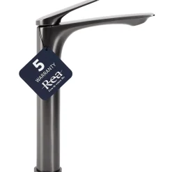 Rea Robinet de lavabo Avalon titanium high* Robinet Lave-Mains