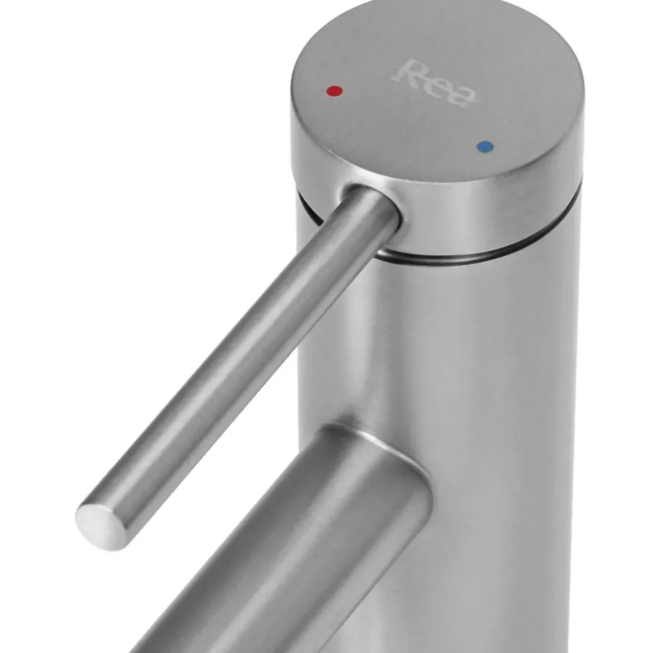 Rea Robinet de lavabo Foss nickel brush low